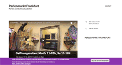 Desktop Screenshot of perlenmarkt.com